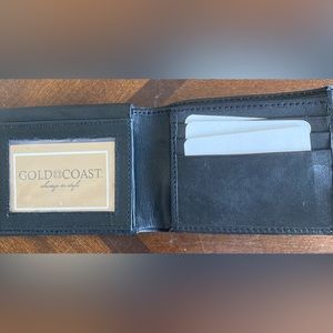 NWT Men’s Gold Coast Always In Style Black Wallet